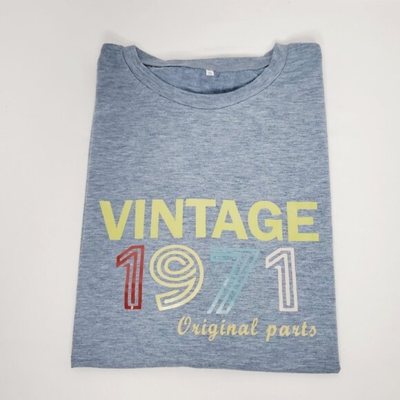 Tops - Women's T-Shirt - Vintage 1971 Original Parts